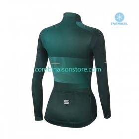 Femme Maillot Hiver Thermal Fleece 2021 Sportful Leaf N002